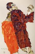 Egon Schiele The Truth was Revealed painting